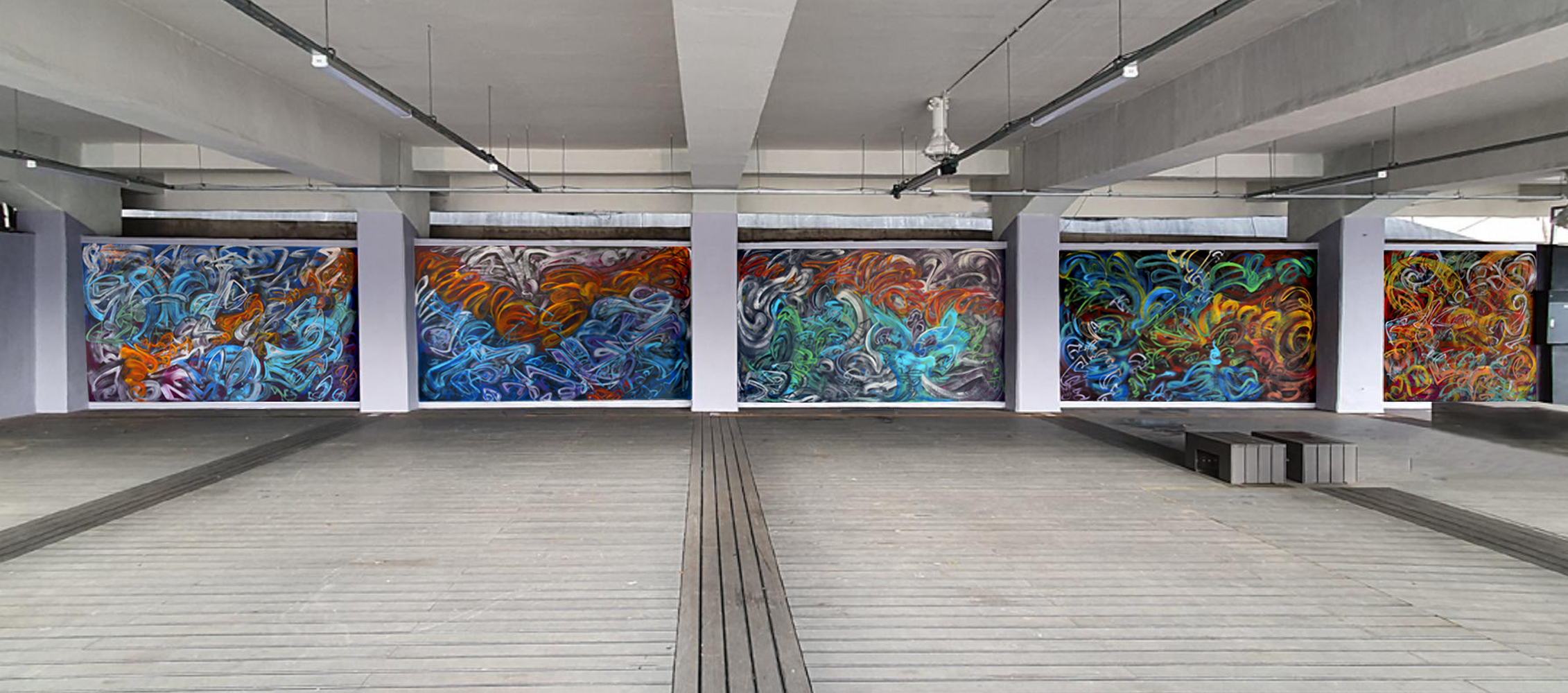 Dragon Song mural